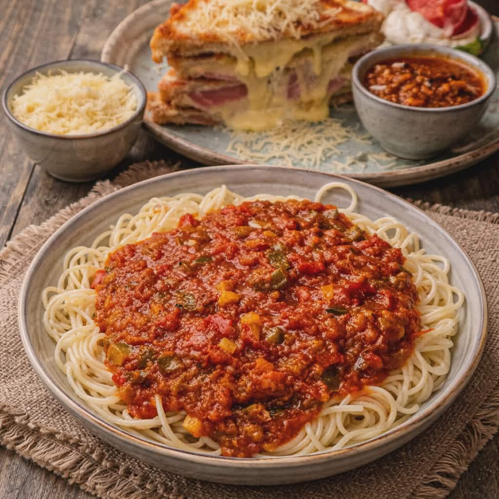 Spaghetti bolognese